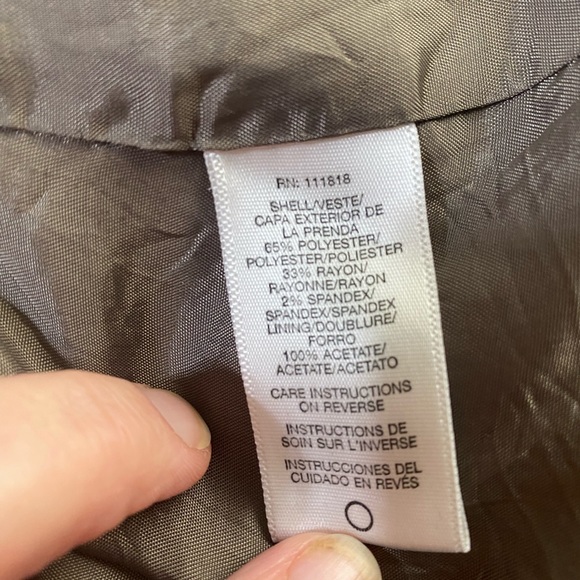 Micheal Micheal Kors pinstripe suit jacket sz 10 pants sz 8 - Picture 14 of 14